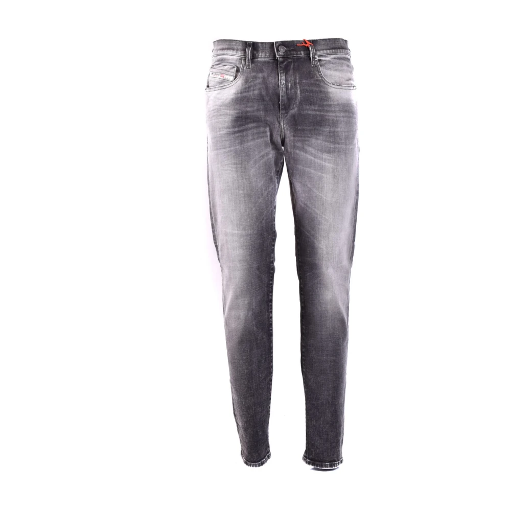 Diesel Slim-fit Stijlvolle Jeans Upgrade Black Heren