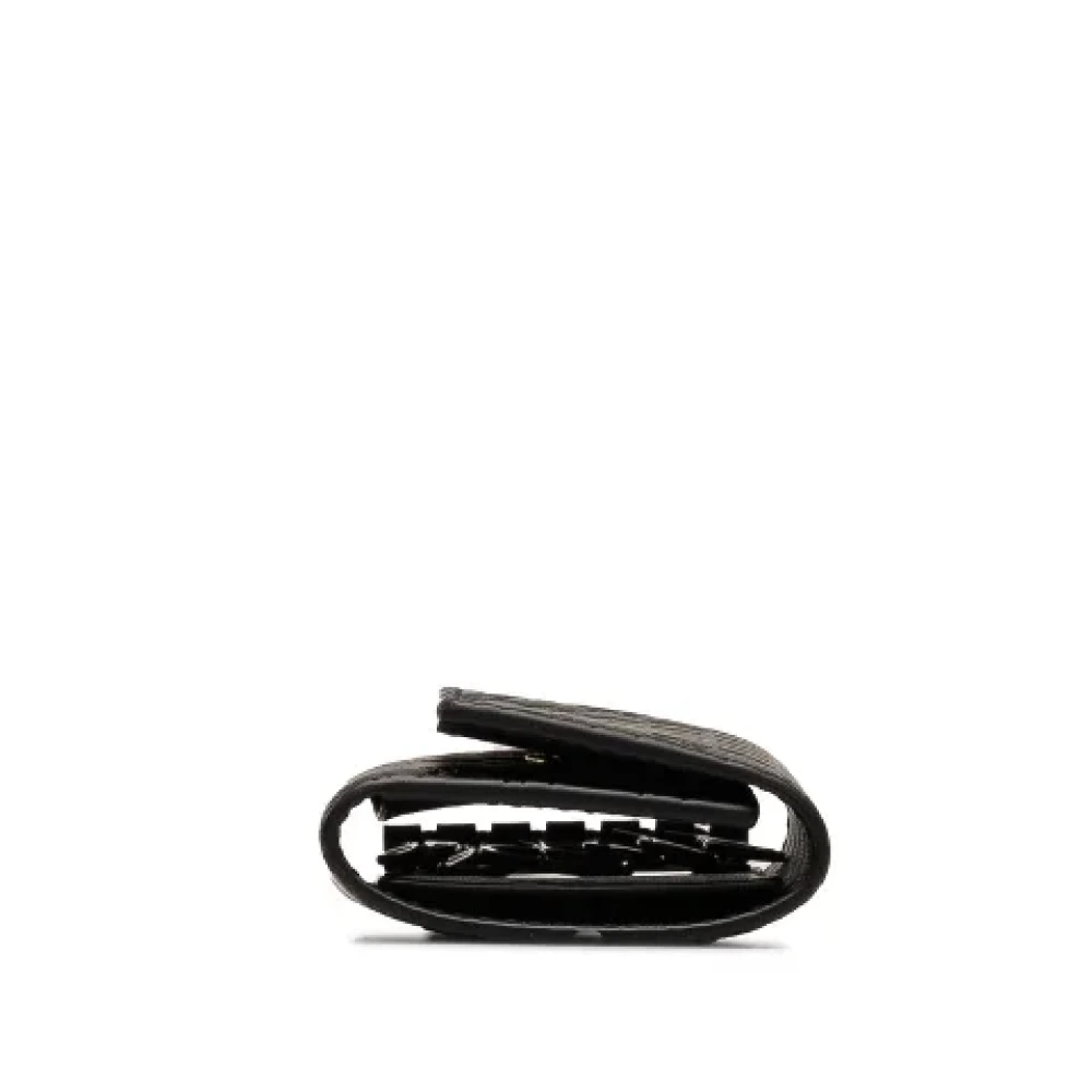 Gucci Vintage Pre-owned Leather key-holders Black Heren