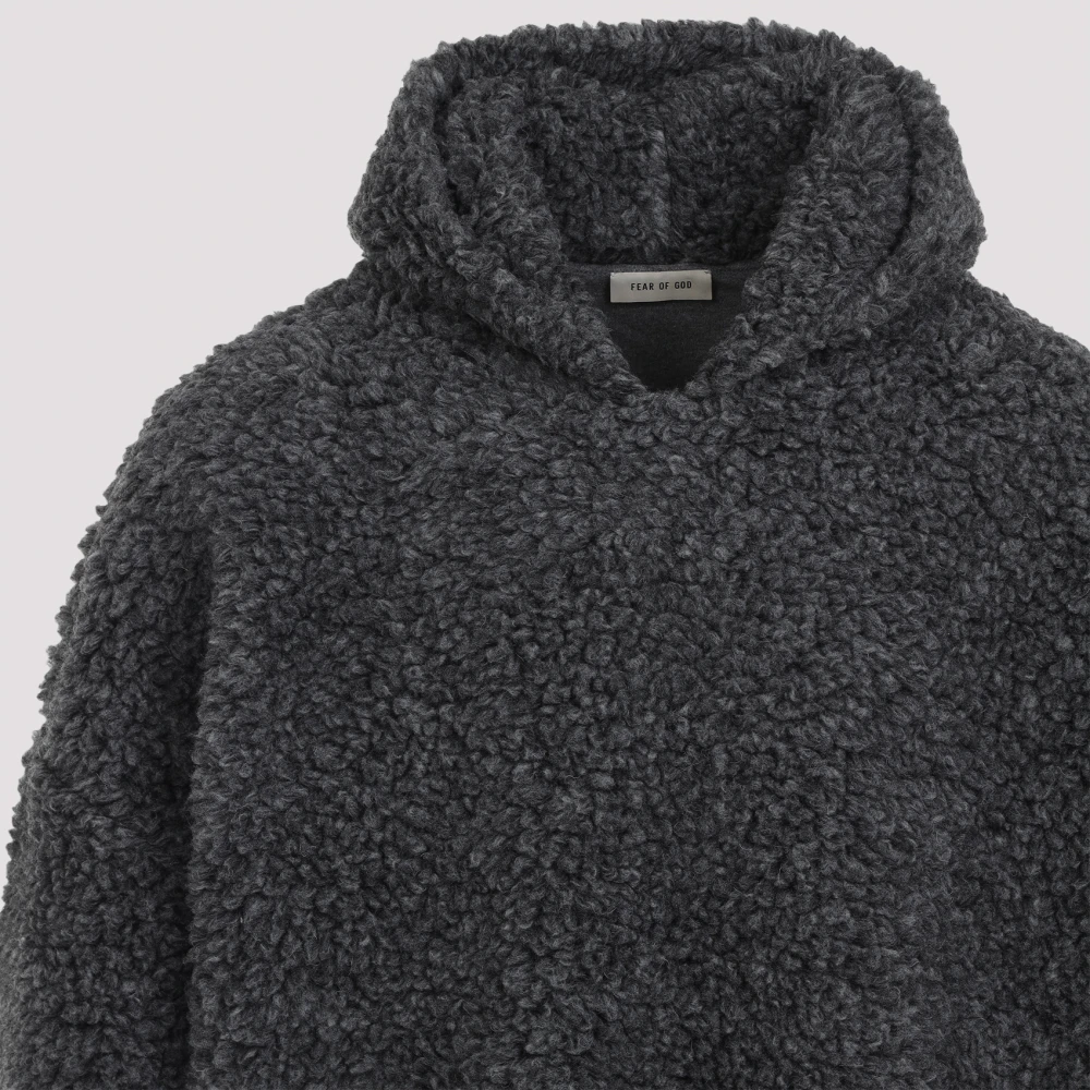 Fear Of God Paris Sky Hoodie Gray Heren