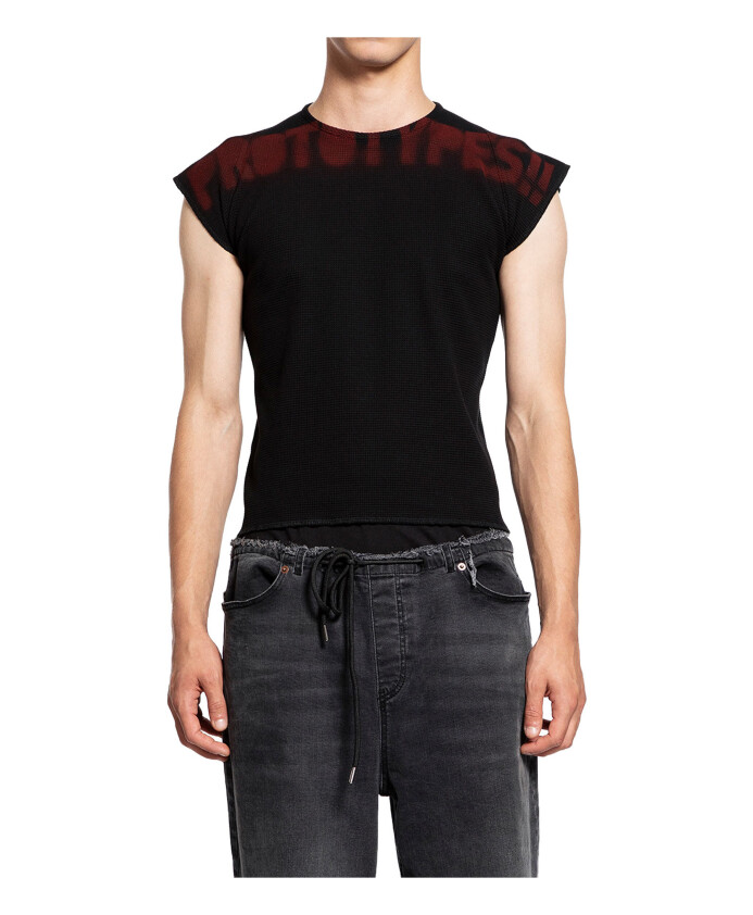 black-waffle-muscle-tee-shirt