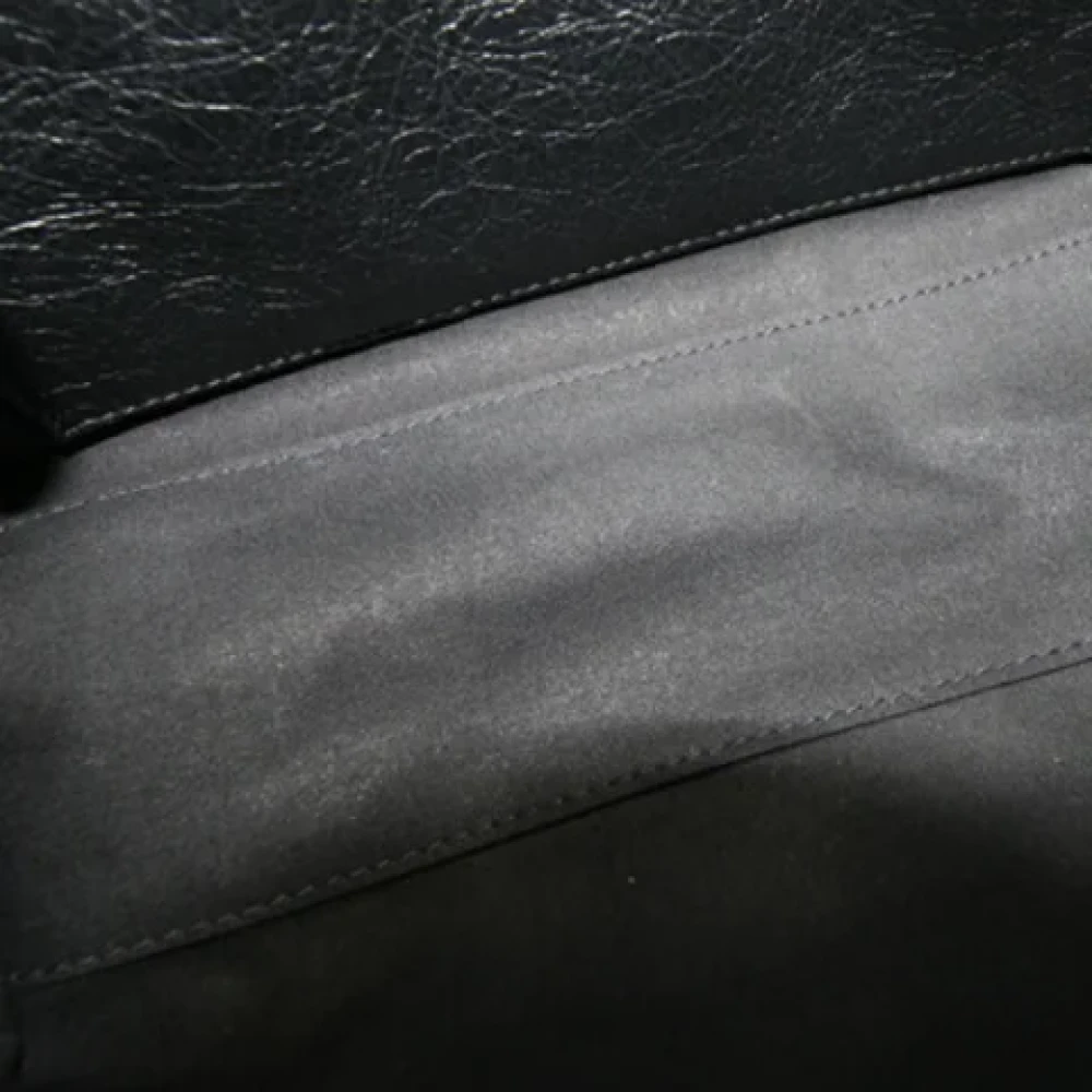 Balenciaga Vintage Pre-owned Leather handbags Black Dames