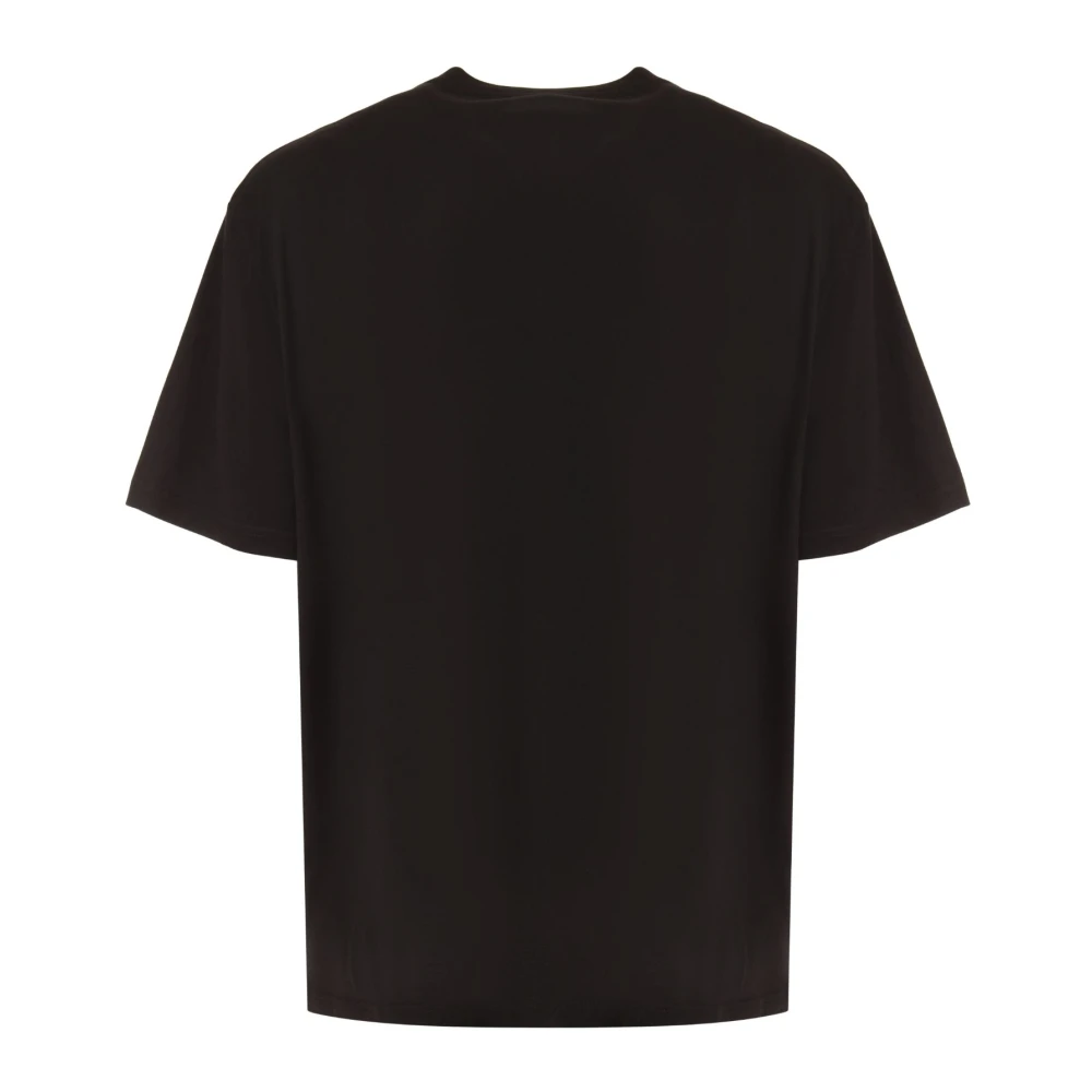 Just Cavalli Zwarte T-shirt en Polo Collectie Black Heren