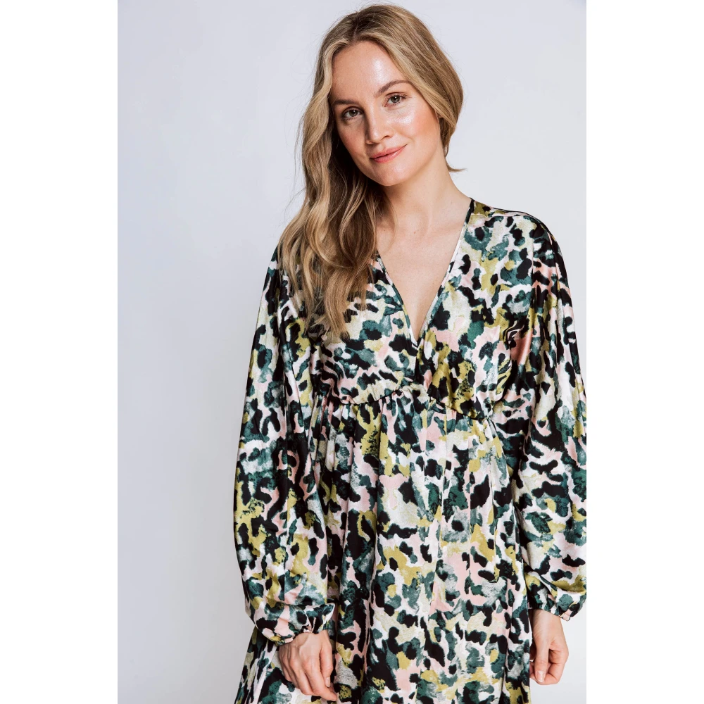 Zhrill Shirt dress Badoi Beige Dames