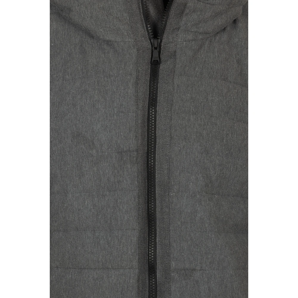 PAUL & SHARK Grijze Sweater Met Volledige Rits Gray Heren
