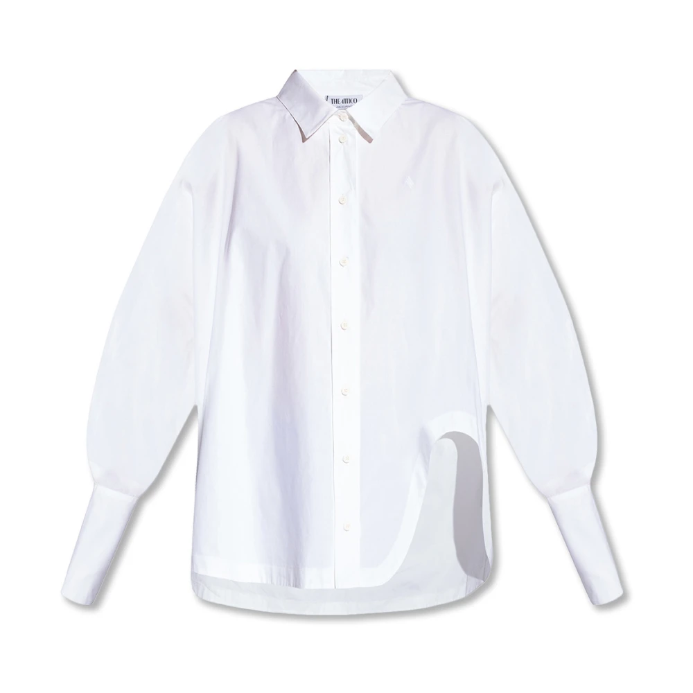 The Attico ‘Diana’ oversize skjorta White, Dam