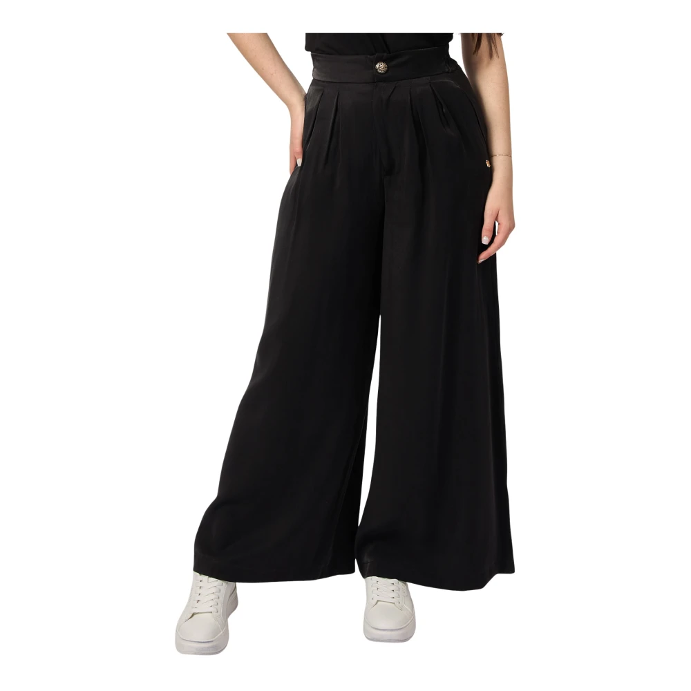 Trousers > Wide Trousers - - YES ZEE - Modalova