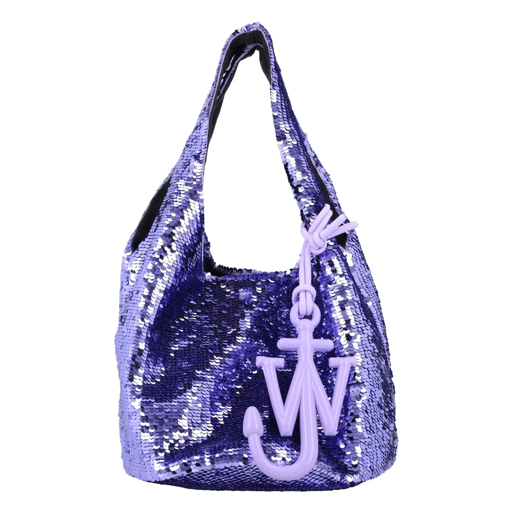 JW Anderson Paillet Shopper Lavendel Handtas Blue Dames