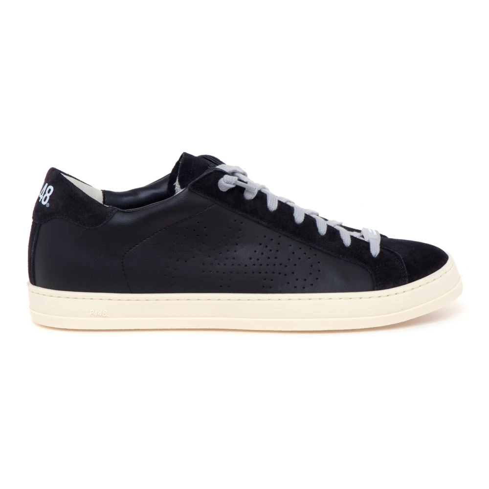 P448 John Heren Schoenen Zwart