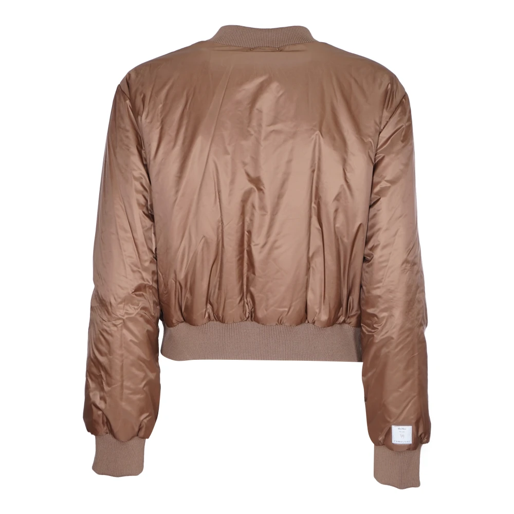 Max Mara Bruine Cube Jassen voor Vrouwen Brown Dames