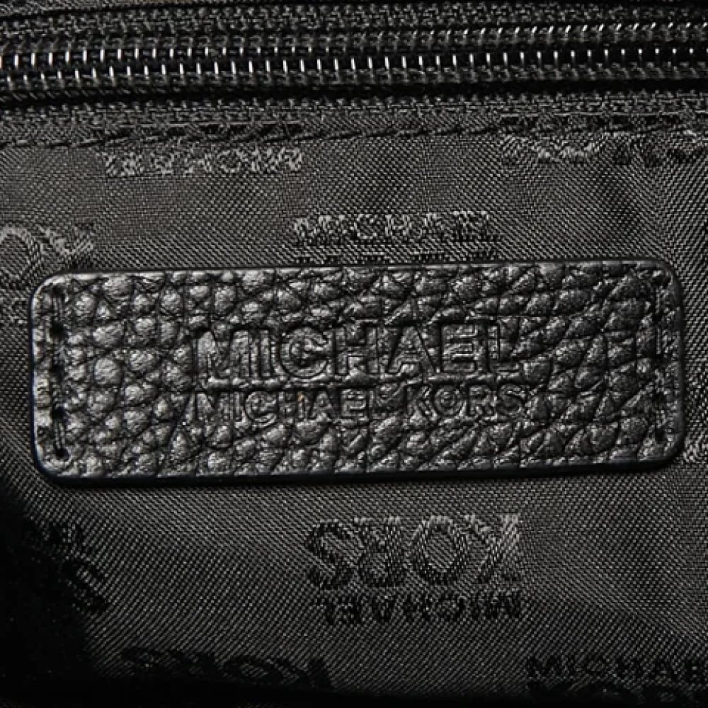 Michael Kors Pre-owned Leather shoulder-bags Black Dames