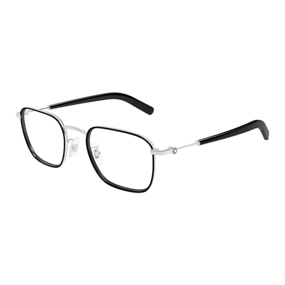 Montblanc Men's Gray Glasses, 50 Mm, Optical Frame