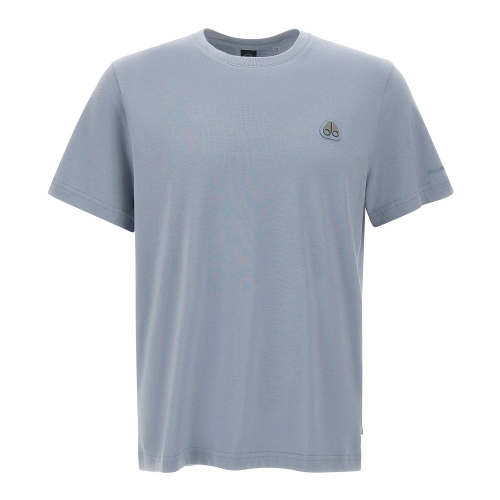 Moose Knuckles Men's Blue Crescent Tee
