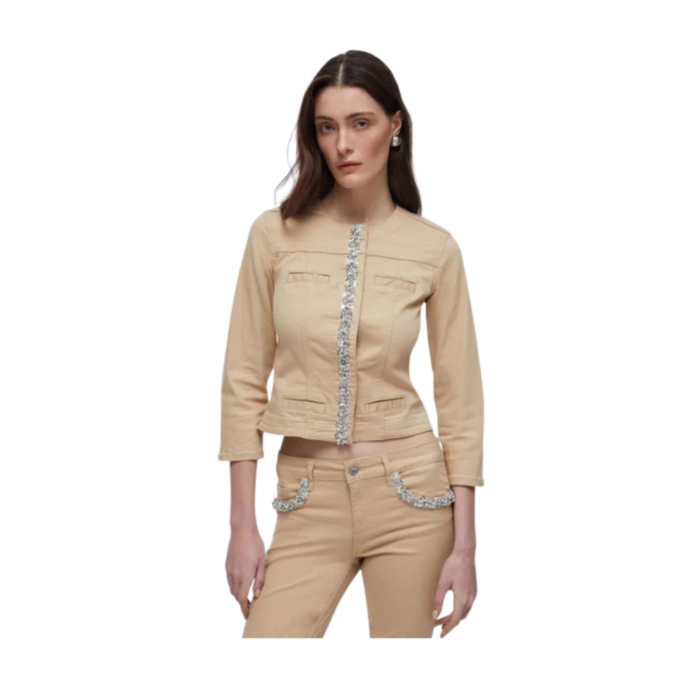 Liu Jo Donna Beige Giacche, L, New,