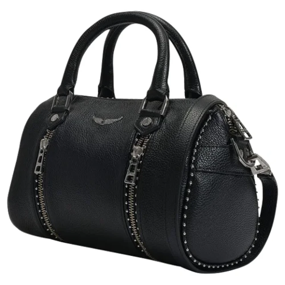 Zadig & Voltaire Leather handbags Black Dames