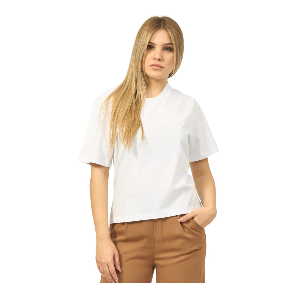 K-way Amilly Ronde Hals T-shirt White Dames