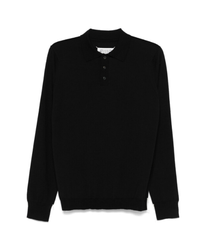polo-noir-style-classique