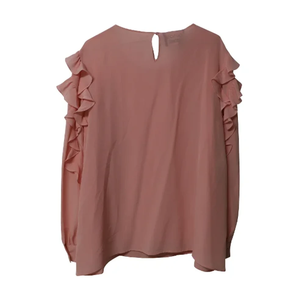 Moschino Pre-Owned Pre-owned Silk tops Pink Dames