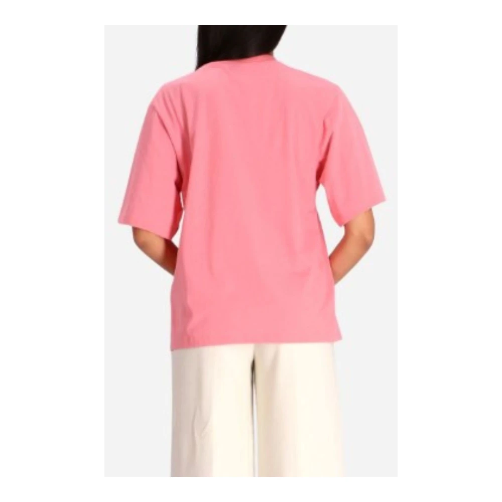 Hugo Boss Dames Logo T-Shirt Pink Dames