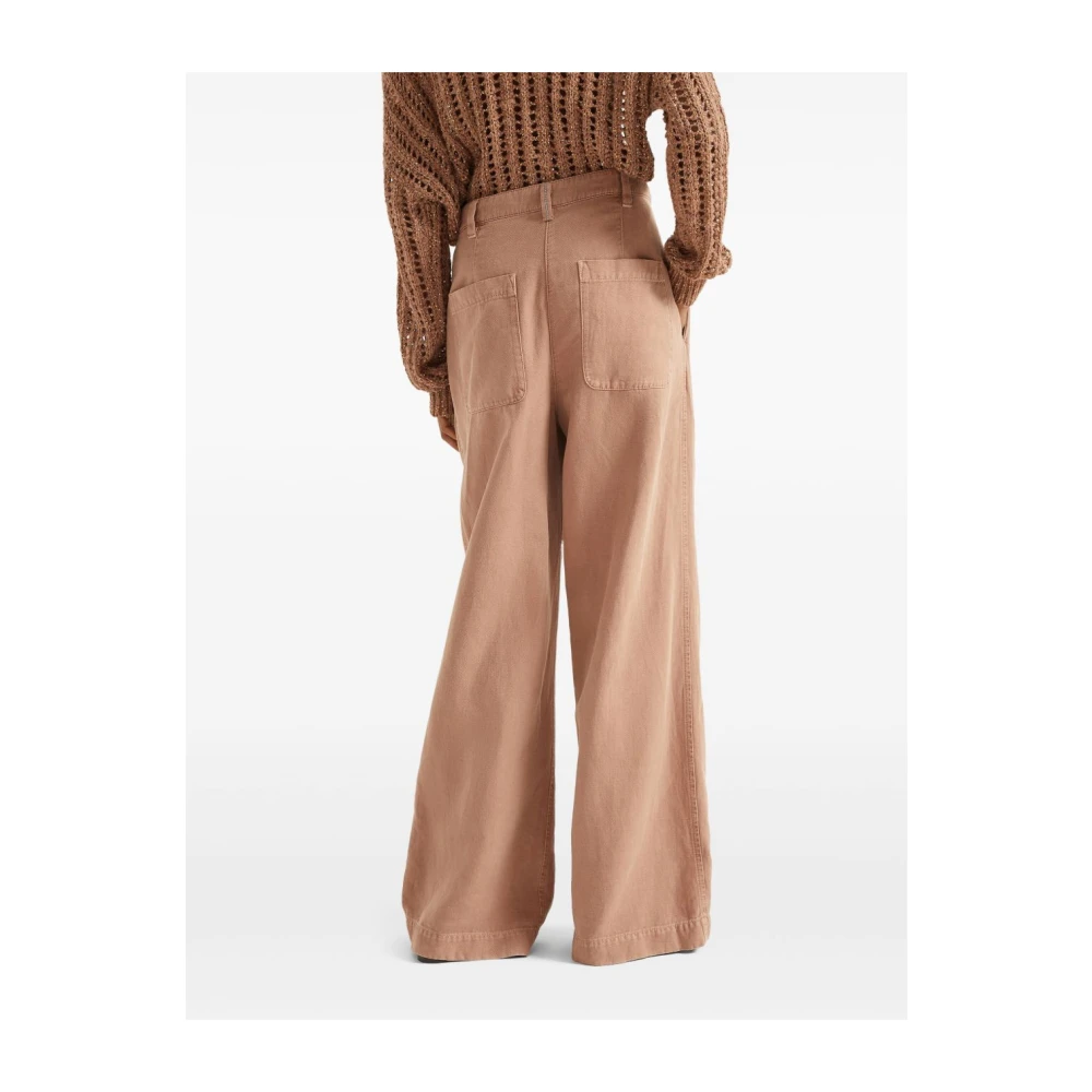 BRUNELLO CUCINELLI Stijlvolle Broek Pink Dames