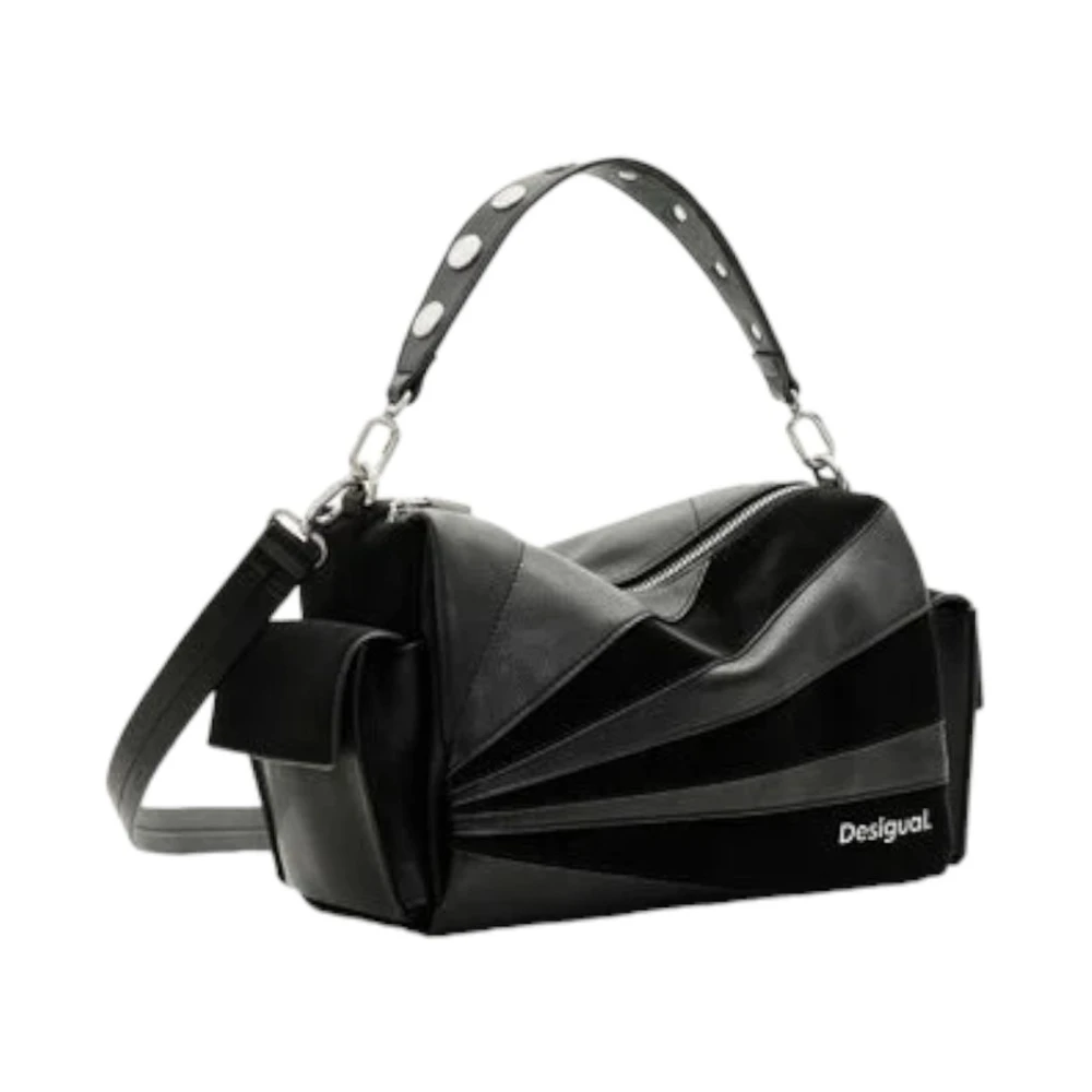 Desigual Dames Schoudertas Stijlvol Model Black Dames