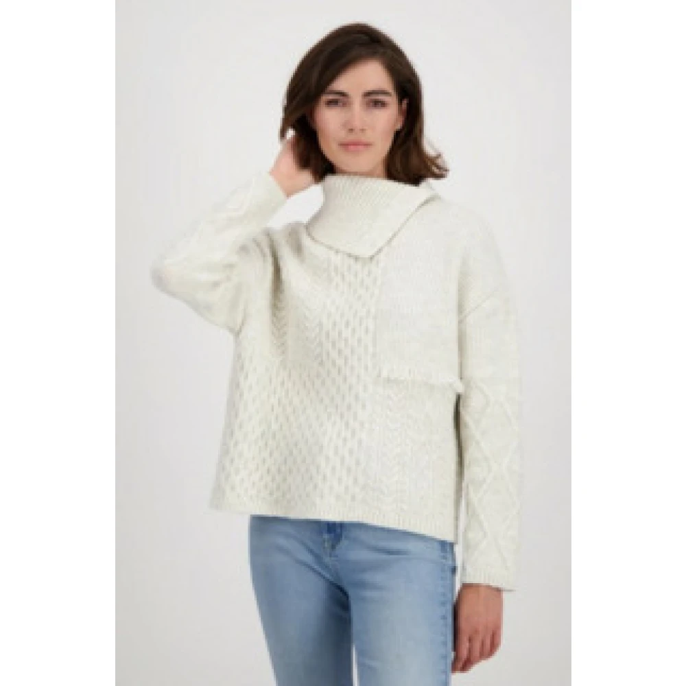 monari Coltrui Pullover Pullunder White Dames