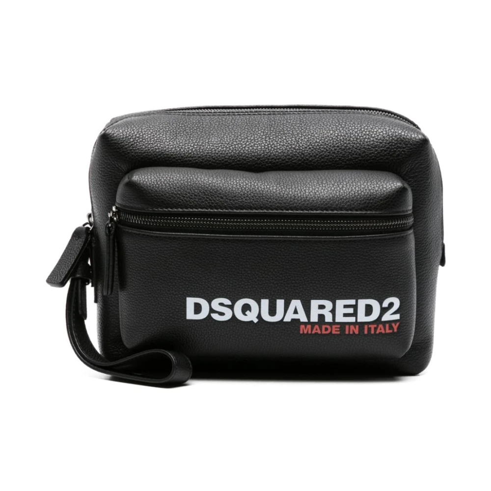 Dsquared2 Zwarte tassen voor stijlvolle fashionista's Black Heren