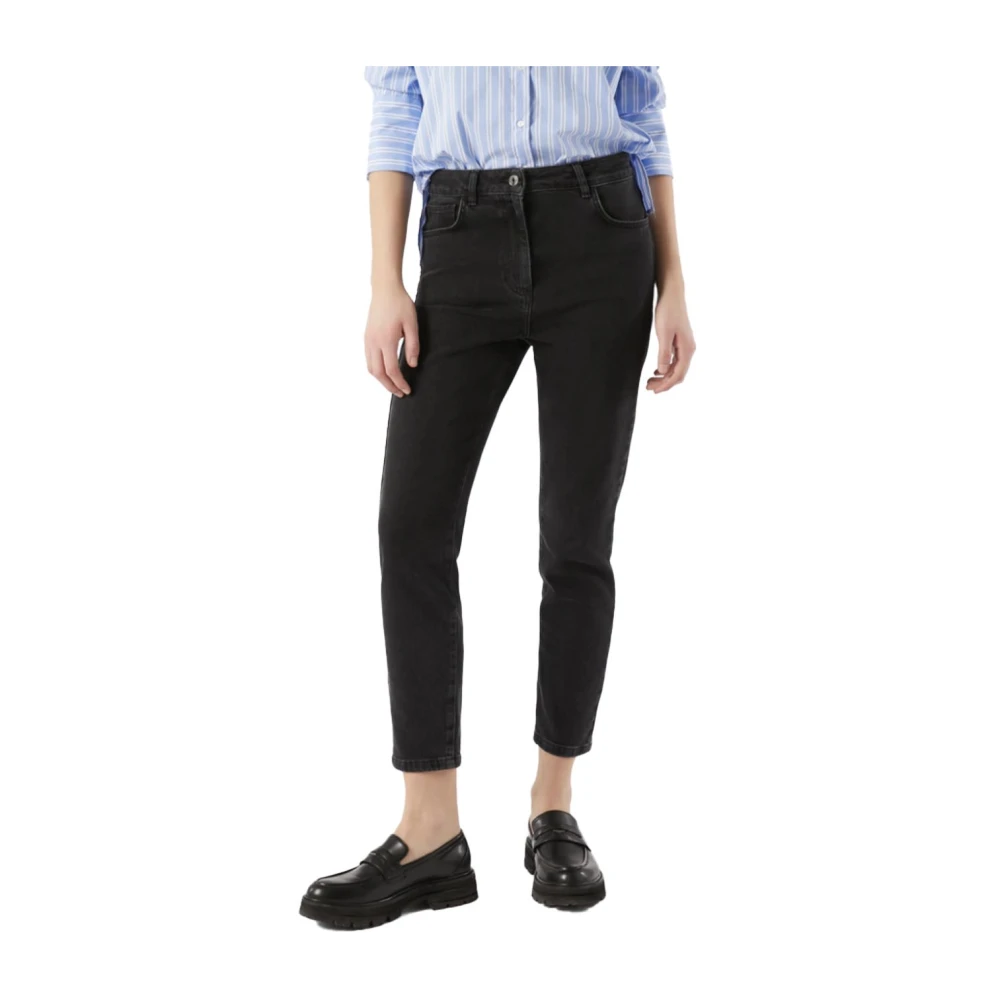 Pennyblack Skinny Fit Katoenen Jeans Black Dames