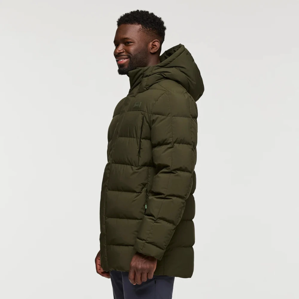Cotopaxi Alivio donsparka met winddichte capuchon Green Heren