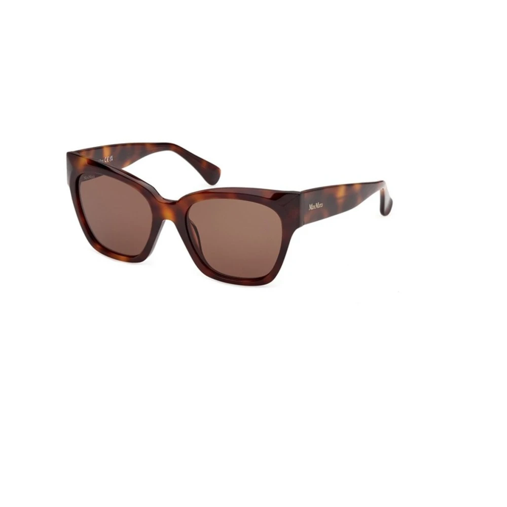 Max Mara Brown Sunglasses, Female, 54 Mm, Mm0204 52E Sunglasses