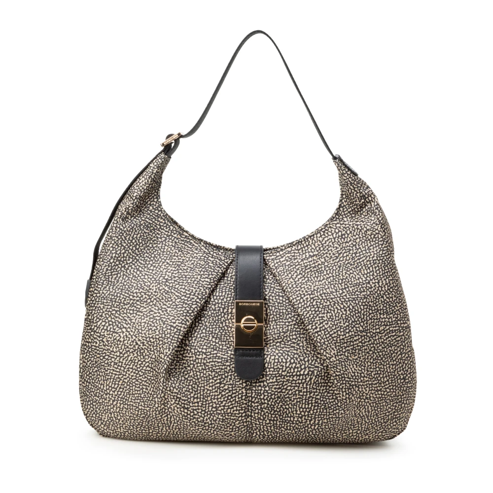 Borbonese Stijlvolle Tassen Collectie Beige Dames