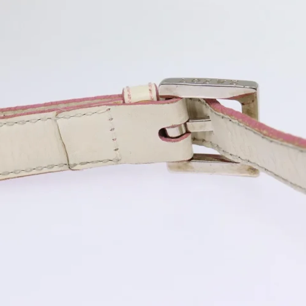 Loewe Pre-owned Canvas shoulder-bags Pink Dames