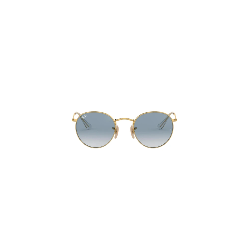 Ray-Ban Yellow Sunglasses, Male, 50 Mm, Round Metal