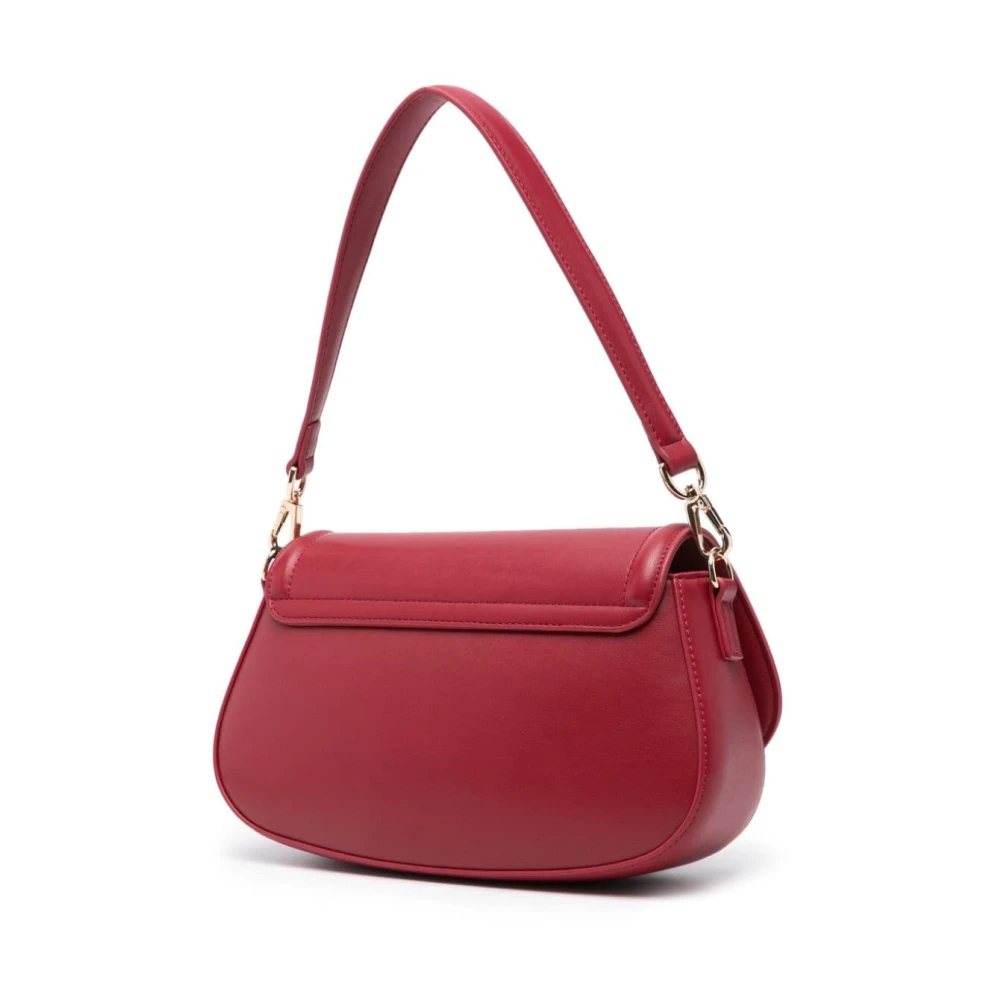 Twinset Rode Imitatie Leren Schoudertas Red Dames
