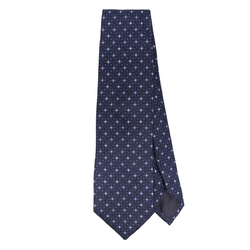 Tagliatore Stropdas Blue Heren