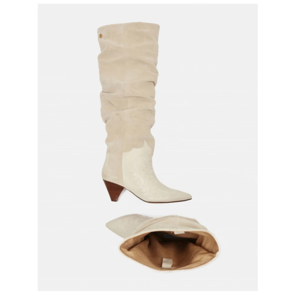 Fabienne Chapot Heeled Boots Beige Dames