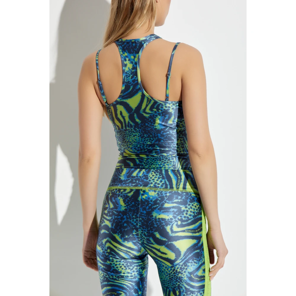 Versace Jeans Couture Dierenprint body Multicolor Dames