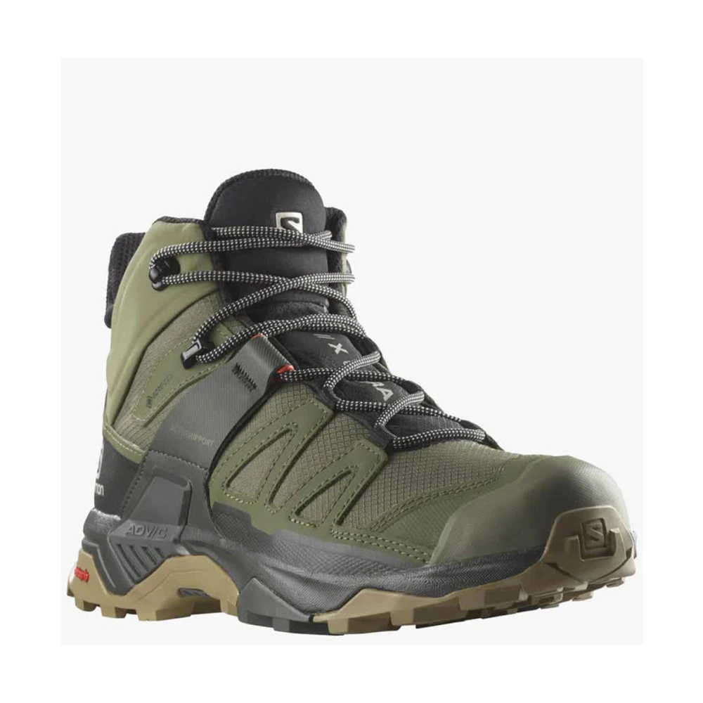 Salomon X Ultra 4 MID GTX Wandelschoenen Green Heren