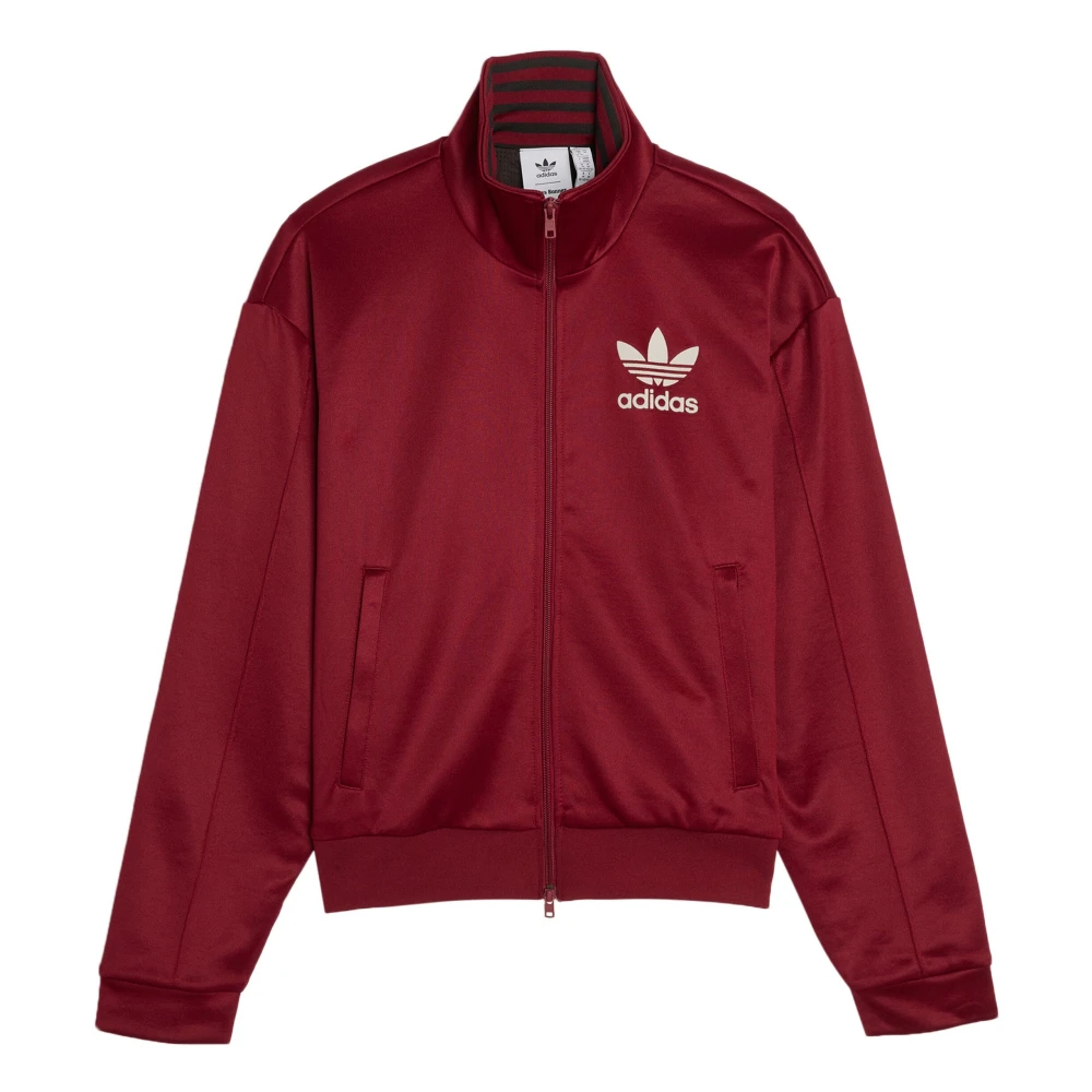 Adidas Track Top Jacka för Sportig Look Red, Herr