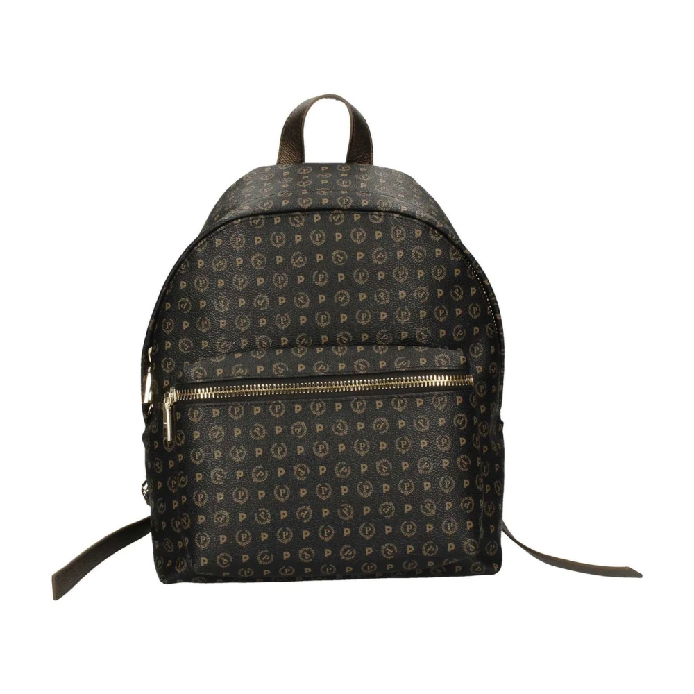 Pollini Vrouw Bruin Stijlvolle Rugzakken Voor Dagelijks Gebruik