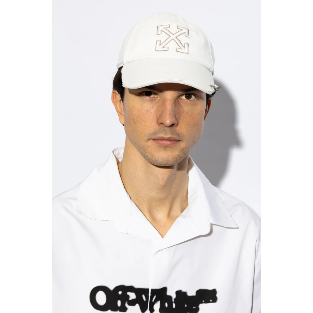 Off White Logo pet White Heren