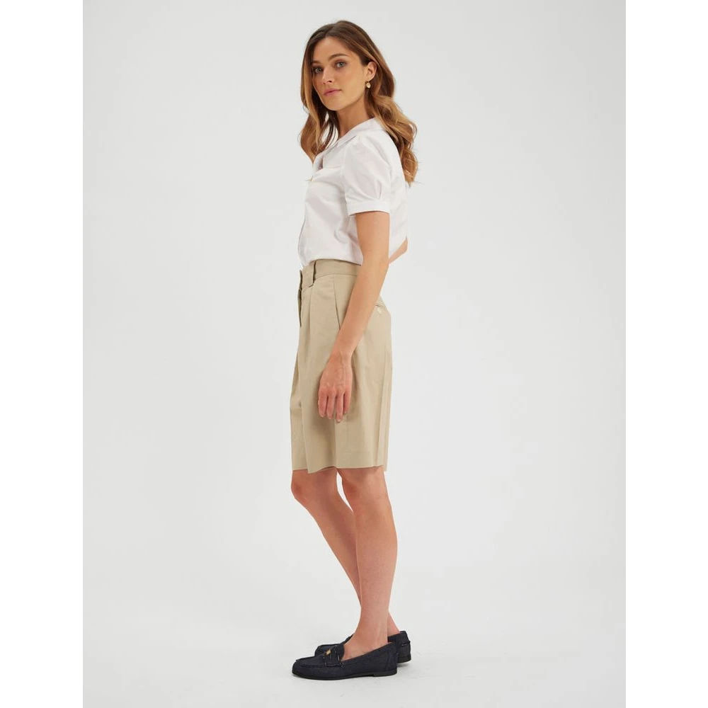 Ines De La Fressange Paris Odette Shorts Beige Dames