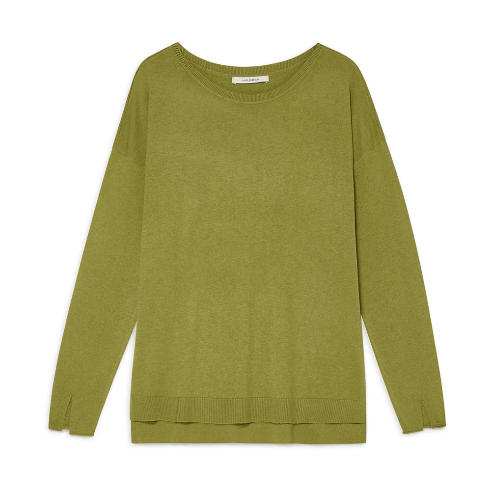 Maliparmi Zachte Touch Trui Green Dames