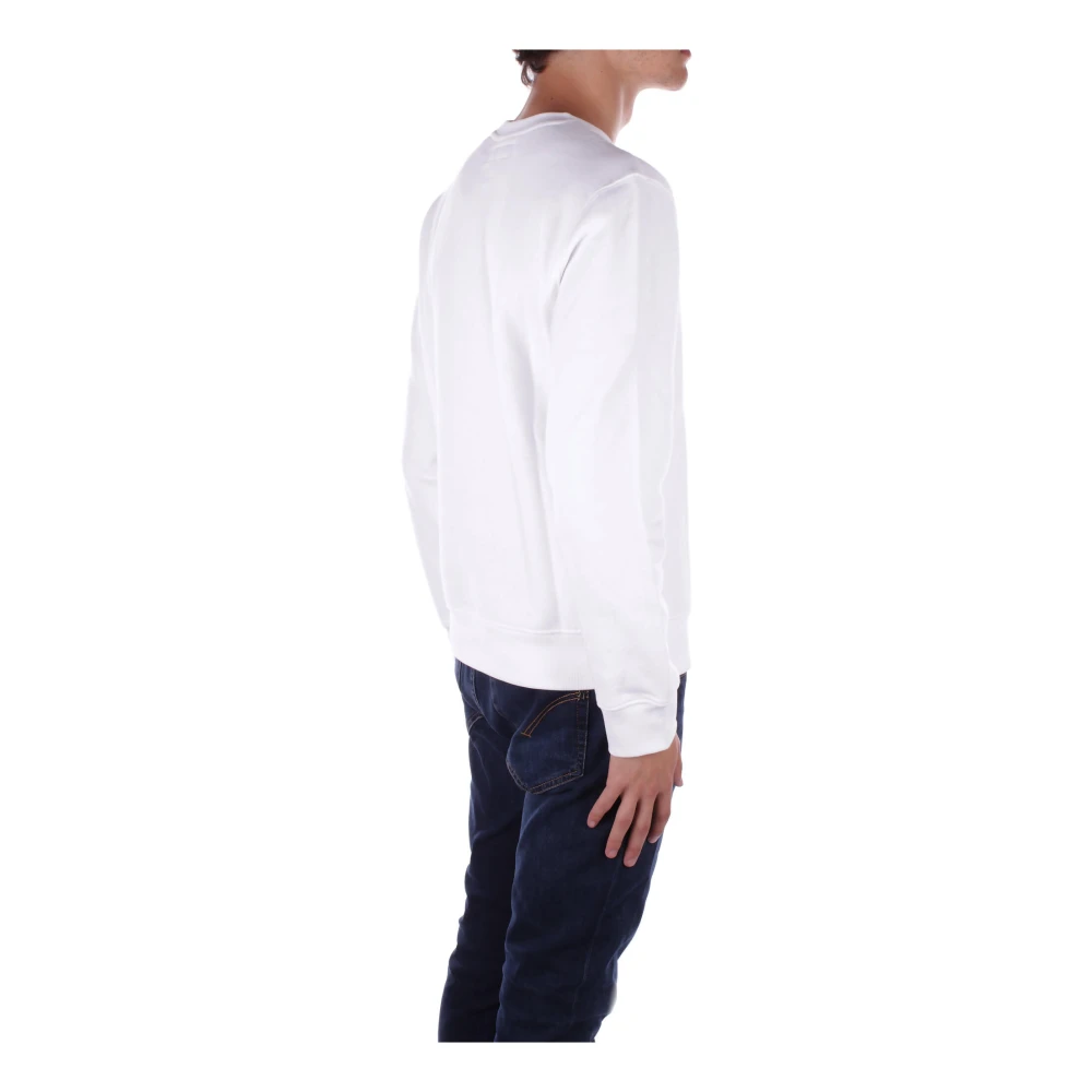 Guess Logo Trui White Heren
