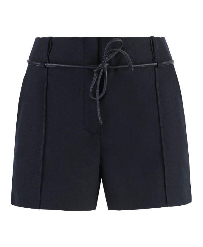 shorts-van-polyester-met-hoge-taille-en-riem