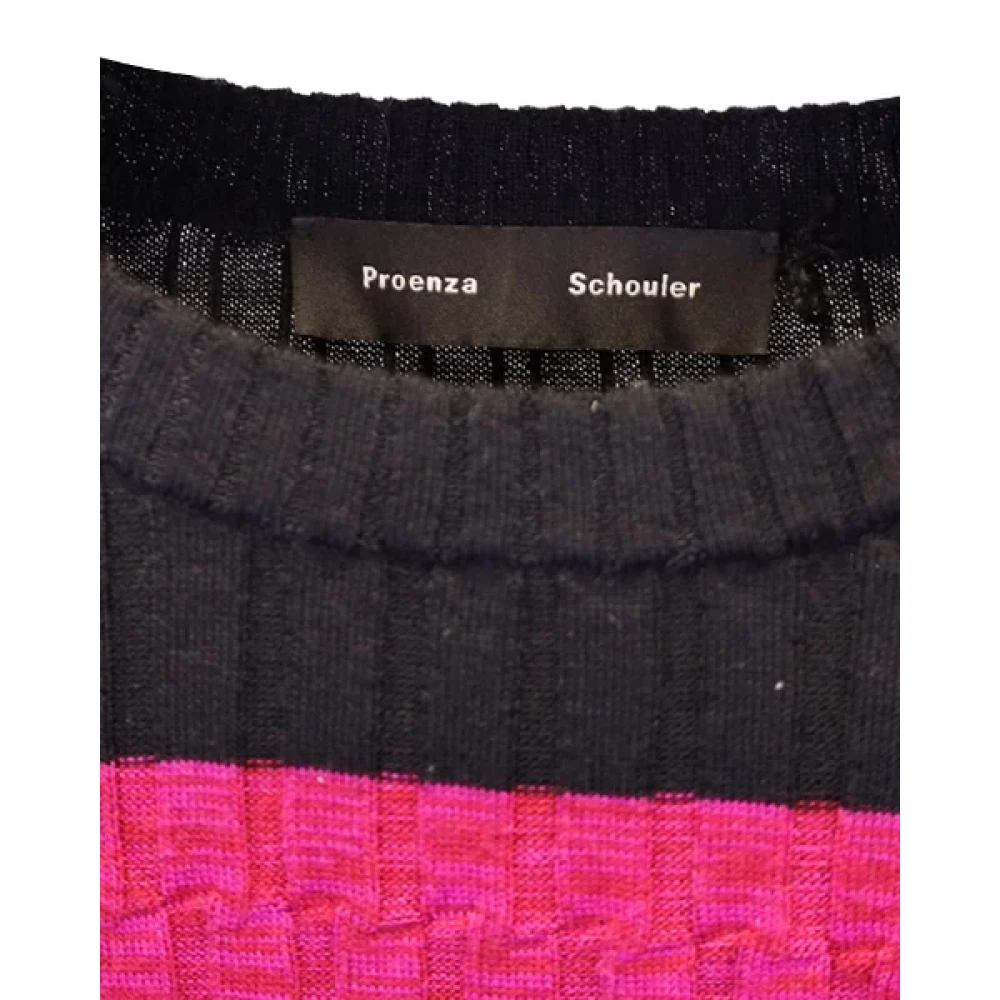 Proenza Schouler Pre-owned Wool tops Multicolor Dames