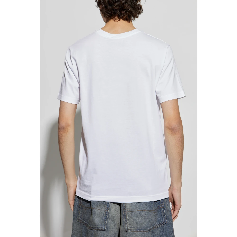 Iceberg T-shirt met print White Heren