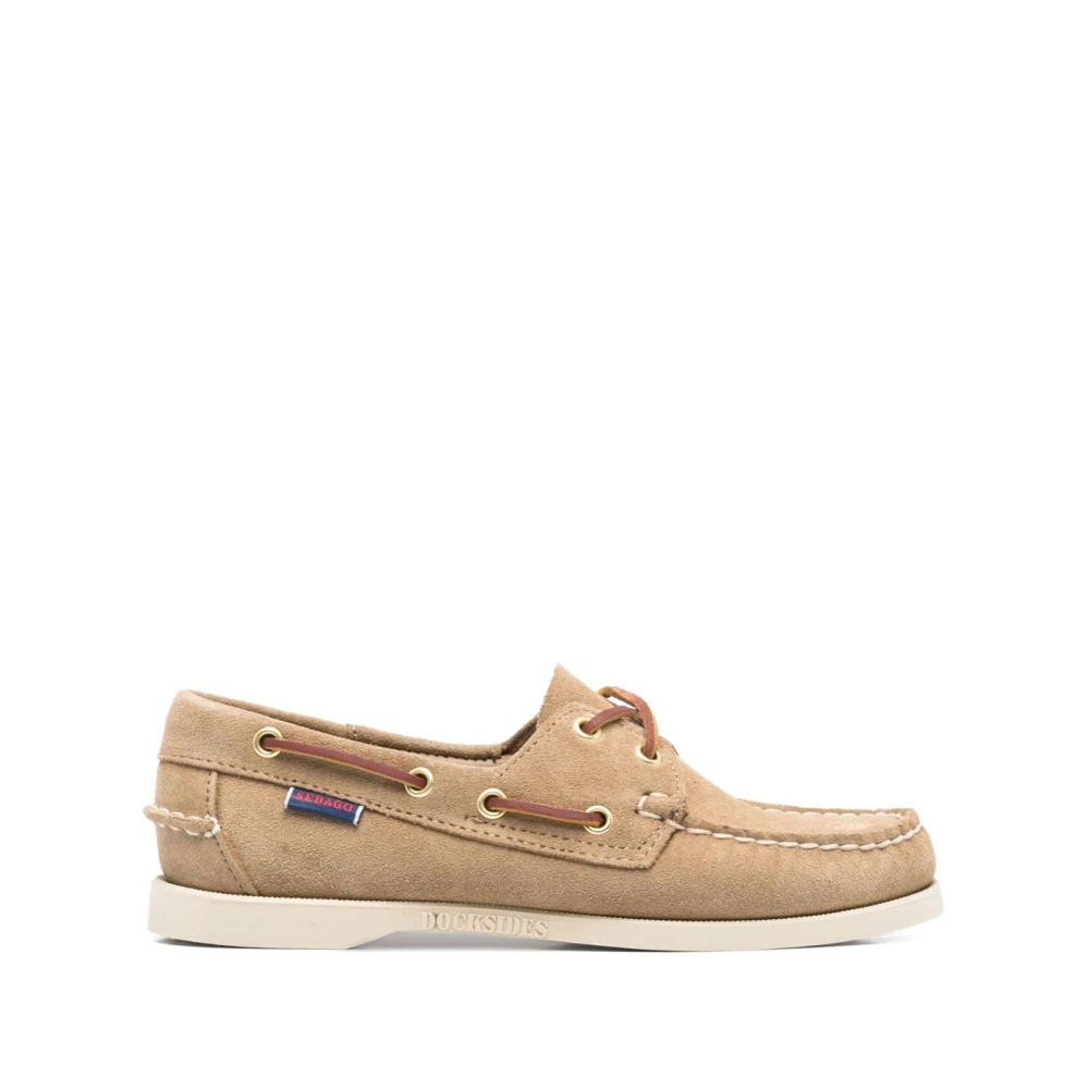 Sebago Beige Sandals For Women - Female - Boat Shoes - 7 Uk - Shoes