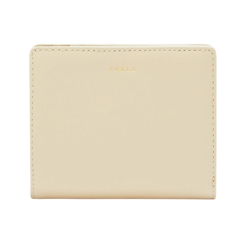 Furla Compacte Portemonnee Nuvola Beige Dames