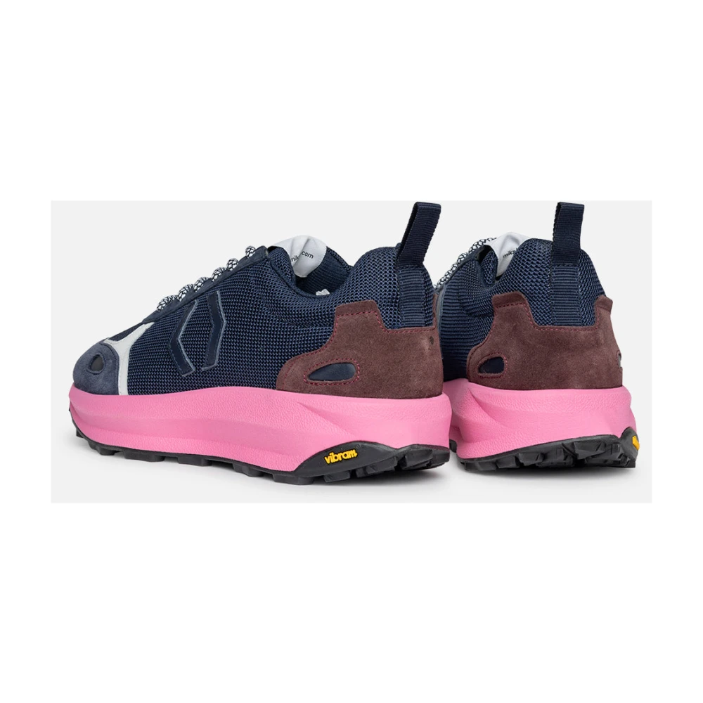 Mikakus Barcelona Monochrome Fuchsia Edition Sneaker Blue Unisex