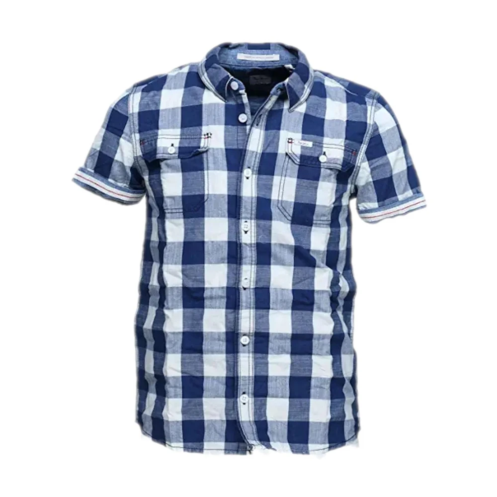 Pepe Jeans Boys Blue Kids Shirts, 16 Y, Shirts